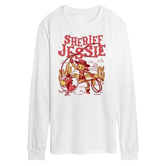 Men's Disney / Pixar's Toy Story 5 Sheriff Jessie Long Sleeve Graphic Tee