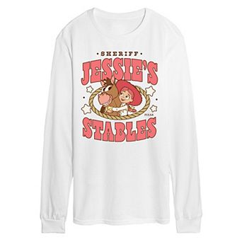 Men's Disney / Pixar's Toy Story 5 Sheriff Jessie's Stables Long Sleeve Graphic Tee