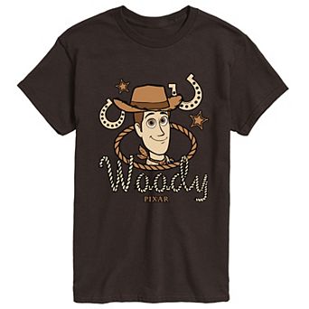 Men's Disney / Pixar's Toy Story 5 Woody Cowboy Graphic Tee
