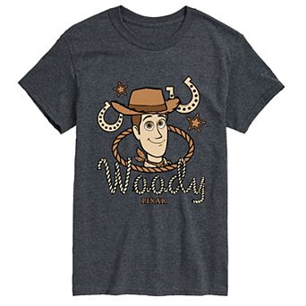 Men's Disney / Pixar's Toy Story 5 Woody Cowboy Graphic Tee