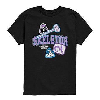 Boys 8-20 Masters Of The Universe Skeletor Patches Graphic Tee