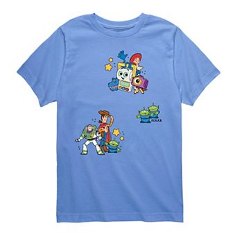 Boys 8-20 Disney / Pixar's Toy Story 5 Characters Collage Graphic Tee