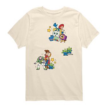 Boys 8-20 Disney / Pixar's Toy Story 5 Characters Collage Graphic Tee