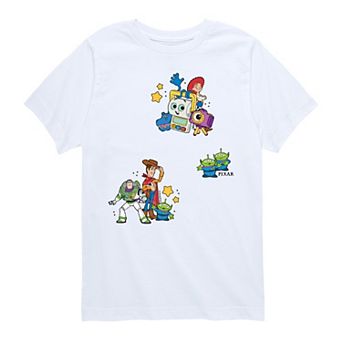Boys 8-20 Disney / Pixar's Toy Story 5 Characters Collage Graphic Tee
