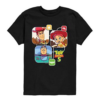 Boys 8-20 Disney / Pixar's Toy Story 5 Grid Graphic Tee