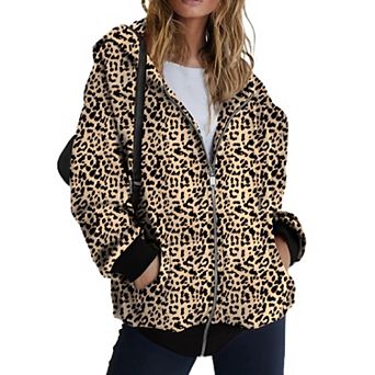 Zeagoo Women's Zip Up Hoodies Fleece Jacket Oversized Casual Fashion Sweatshirt