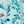 Blue Crushed Floral