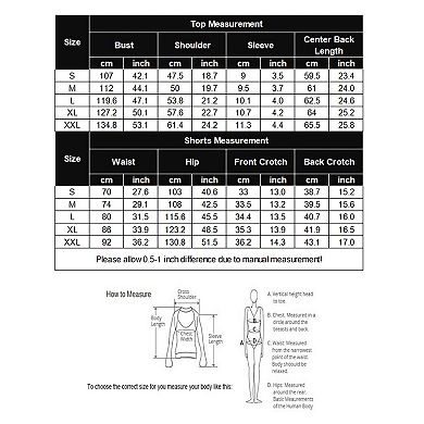 Pinspark Women's 2 Piece Breathable Matching Set Crew Neck Drop Shoulder Short Travel Outfit