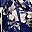 Navy Floral