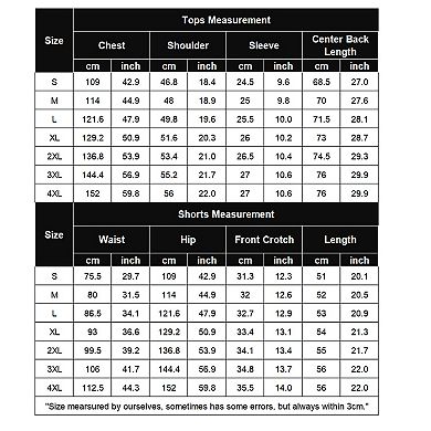 COOFANDY Men' Waffle Shirt and Shorts Set 2 Piece Outfits Casual Summer Tracksuits Set with Pockets