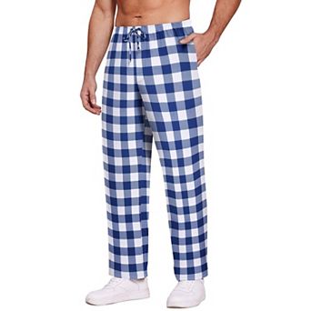 Ekouaer Pants Plaid Pj Lounge Pants PJ Bottoms with Pockets & Drawstring for Christmas