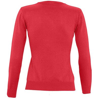SOLS Womens/Ladies Galaxy V Neck Sweater