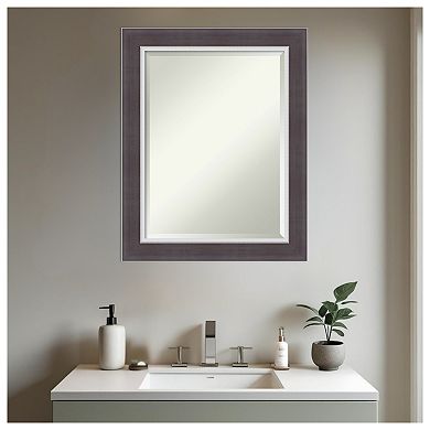 Ellie Beveled Framed Bathroom Vanity Wall Mirror
