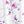 Floral Purple White