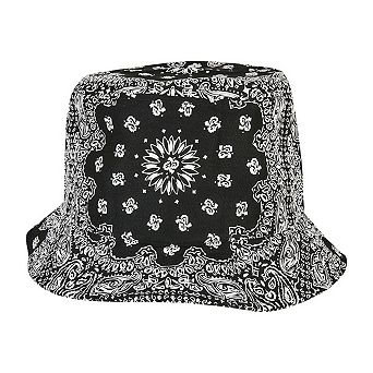 Flexfit Unisex Adult Bandana Printed Bucket Hat