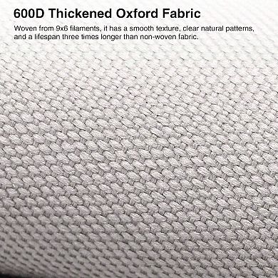 High-Density Polyester Hanging Closet Organizer with Washable, Tear-Resistant Fabric