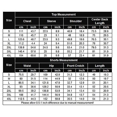 COOFANDY Men' Summer Set Beach Outfits 2 Pcs Short Sleeve Shirts and Shorts Vacation Linen Set