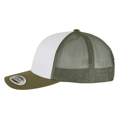 Flexfit Unisex Adult Retro Colour Block Trucker Cap