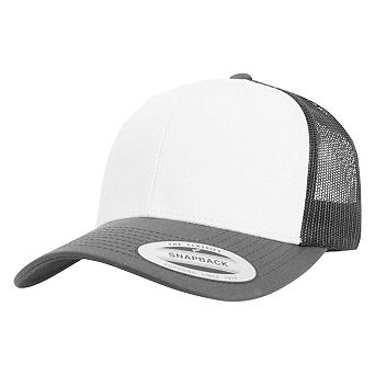 Flexfit Unisex Adult Retro Colour Block Trucker Cap