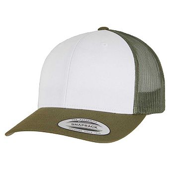Flexfit Unisex Adult Retro Colour Block Trucker Cap