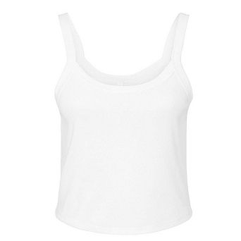 Bella + Canvas Womens/Ladies Micro-Rib Strappy Tank Top