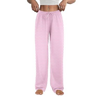 Ekouaer Women Pajama Pants Comfy Pj Bottom with Pockets Stretch Plaid Sleepwear and Plaid Medium