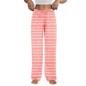 Ekouaer Women Pajama Pants Comfy Pj Bottom with Pockets Stretch Plaid Sleepwear and Plaid Medium