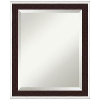 Maya Beveled Framed Bathroom Vanity Wall Mirror
