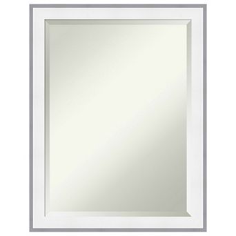 Maya Beveled Framed Bathroom Vanity Wall Mirror