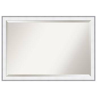 Maya Beveled Framed Bathroom Vanity Wall Mirror