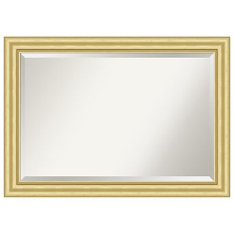 Sophia Beveled Framed Bathroom Vanity Wall Mirror