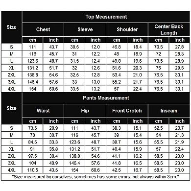 COOFANDY Men' 2 Pieces Linen Shirt Set Henley Shirt Short Sleeve and Harem Capri Pants