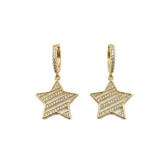 The Collective by DBJ Aster Earrings With Enamel & Zirconia