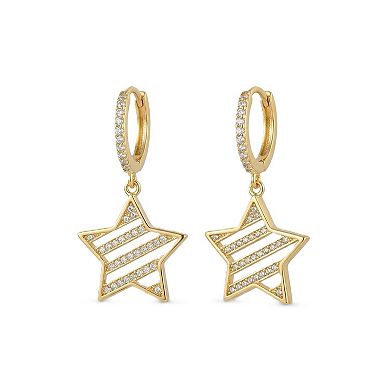 The Collective by DBJ Aster Earrings With Enamel & Zirconia