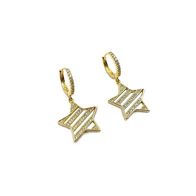 The Collective by DBJ Aster Earrings With Enamel & Zirconia