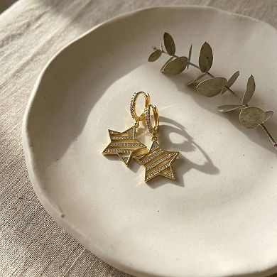 The Collective by DBJ Aster Earrings With Enamel & Zirconia