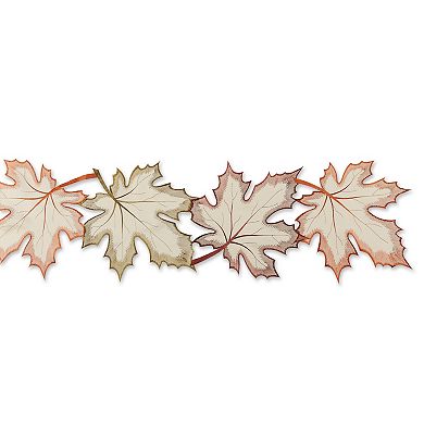 DII Embroidered Fall Embroidered Cut-Out Table Runner, 14x60