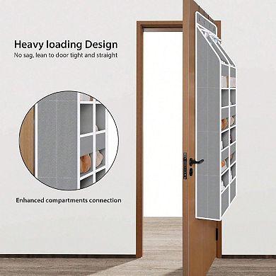 6 - Shelf Over Door Hanging Organizer for Essentials