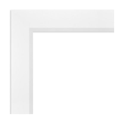 Sloped Beveled Framed Bathroom Vanity Wall Mirror