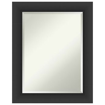 Sloped Beveled Framed Bathroom Vanity Wall Mirror