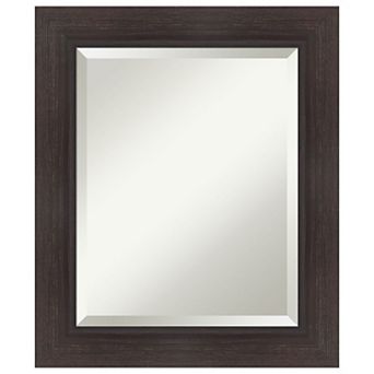 Sloped Beveled Framed Bathroom Vanity Wall Mirror