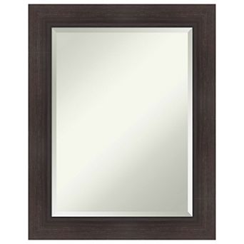 Sloped Beveled Framed Bathroom Vanity Wall Mirror