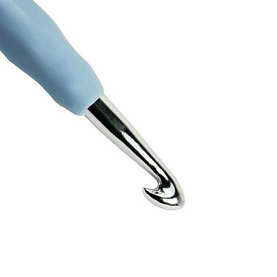 12 pcs Soft Handle Crochet Hooks Set Aluminum Needles for Knitting and Weaving