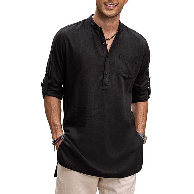 oversize linen dress Linen Dress with Pockets - Short Sleeves Linen Dress