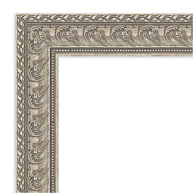 Sydney Silver Beveled Framed Bathroom Vanity Wall Mirror