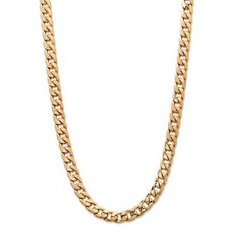 Men's Curb-Link Gold Ion-Plated Classic Chain Necklace 20" (5.5mm)