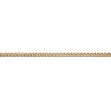 Men's Curb-Link Gold Ion-Plated Classic Chain Necklace 20" (5.5mm)