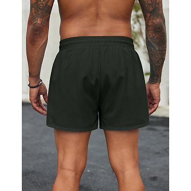 COOFANDY Men' Swim Trunks Quick Dry Bathing Suit with Pockets Swimwear Beach Board Short Swimsuit