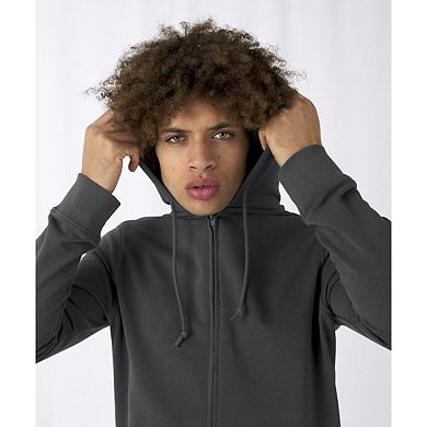 B&C Mens Zipped Hoodie
