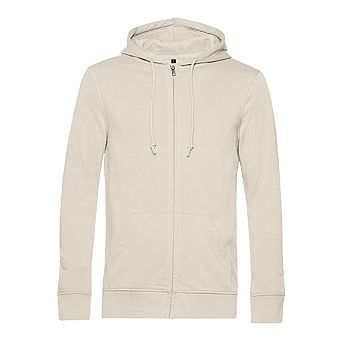B&C Mens Zipped Hoodie